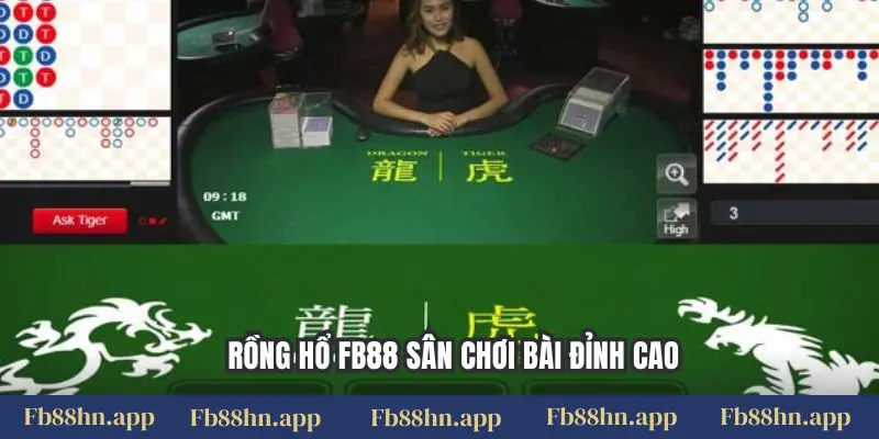Rồng hổ FB88 sân chơi bài đỉnh cao